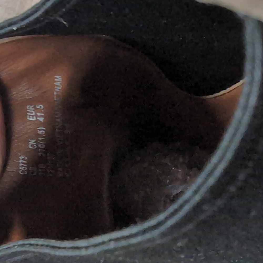 Coach White and Black Leather Boots - Picture 8 of 14